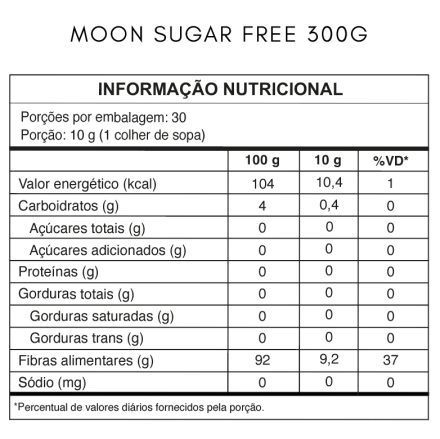 Moon Sugar Free Lata 300g - Imagem 4