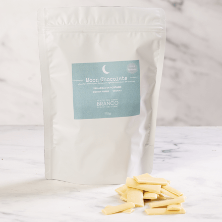 New Moon Chocolate Branco | Zero e Vegano
