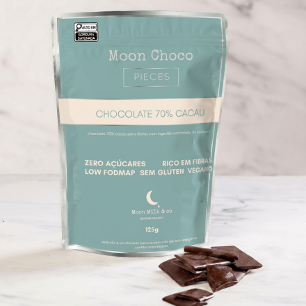 Moon Choco Pieces - 70% cacau