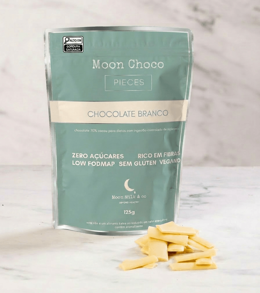 Moon Choco Pieces - Branco